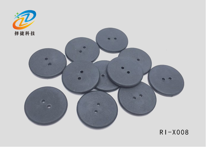 PPS 耐高溫洗滌電子標簽RI-X008 直徑25.5mm-上海擇捷智能科技有限公司
