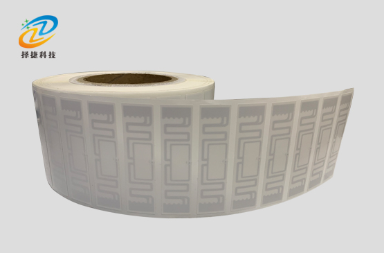 可數據鎖死73*19mm超高頻銅版紙標簽ZJ7319-上海擇捷智能科技有限公司