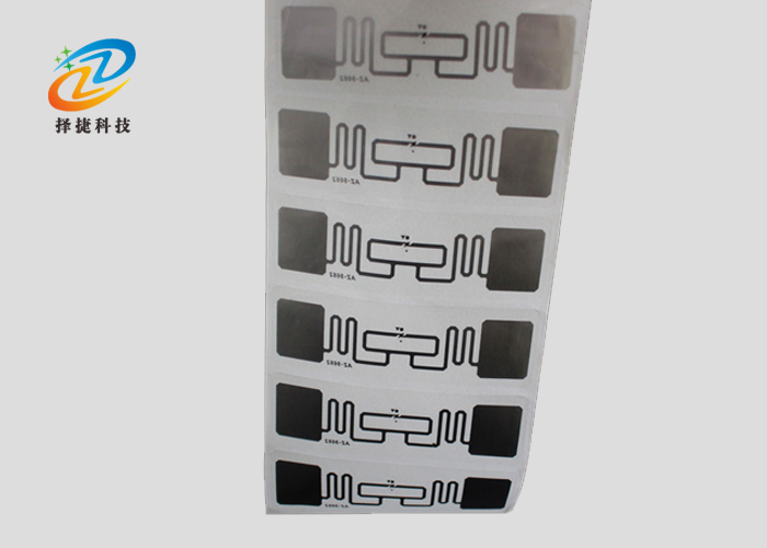 超高頻Dry inlay電子標簽AZ 9662 70*17mm實拍展示圖二