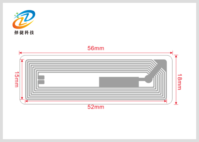 高頻 Wet inlay FM1108 56*18mm產品剖析展示圖一