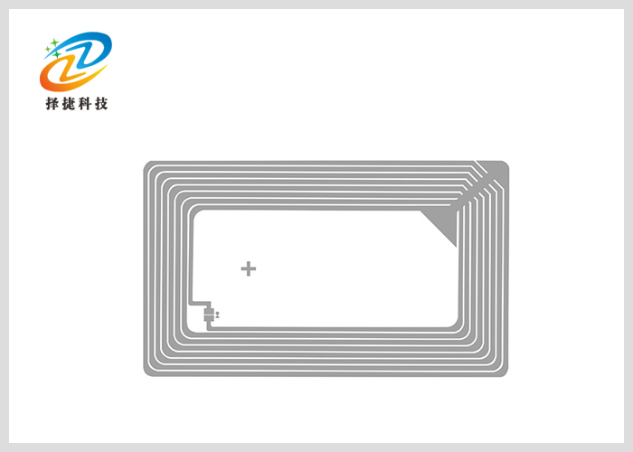 高頻Wet inlay射頻標簽FM1108 86*54mm 產品剖析展示圖二