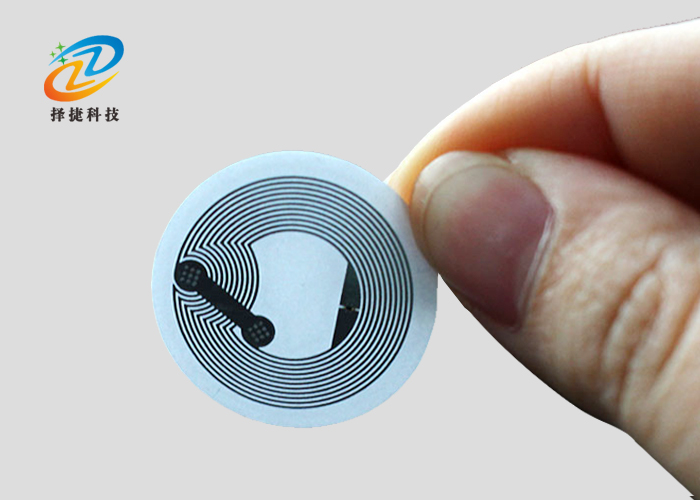  NFC智能標簽Ntag 215 直徑25mm實拍展示一