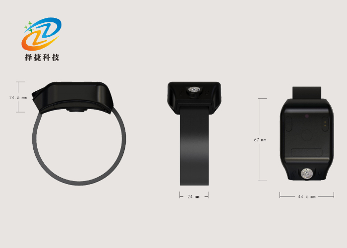 司法矯正/養老院定位手環ZJA-38實拍展示圖二