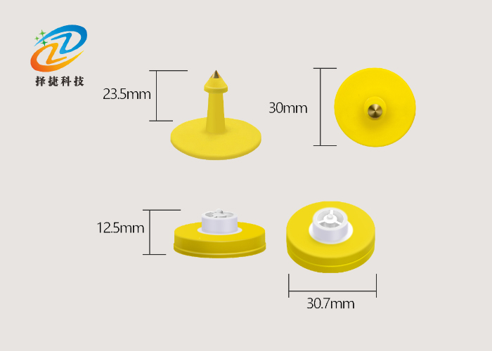 外掛式耳標ZJDW01-LF實拍展示圖二