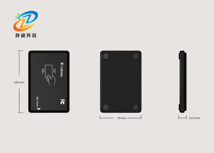 IC桌面發卡器ZJB-04實拍展示圖二