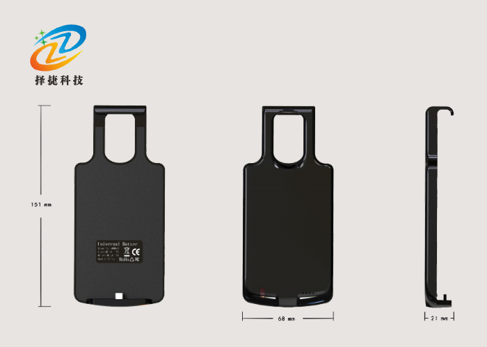 背夾式手機(jī)讀寫套件ZJJ-18實(shí)拍展示圖二