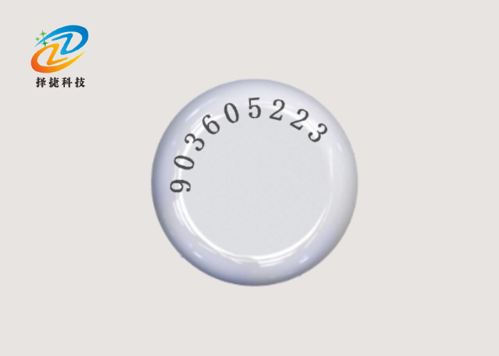 圓型有源工帽智能標簽ZJA-66實拍展示圖一