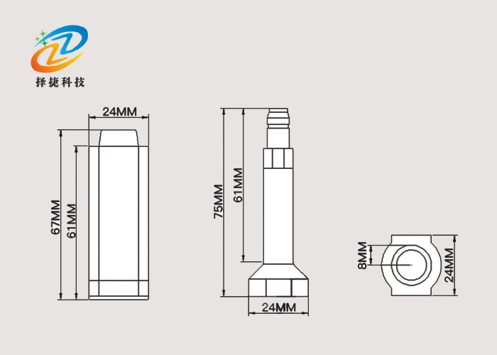 電子高保封標簽ZJ-10K實拍展示圖二