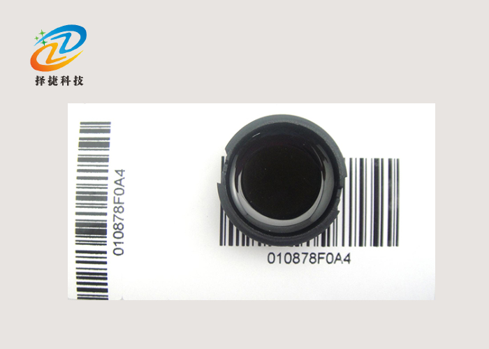 螺紋垃圾桶電子標簽TK4100包裝配條碼展示圖